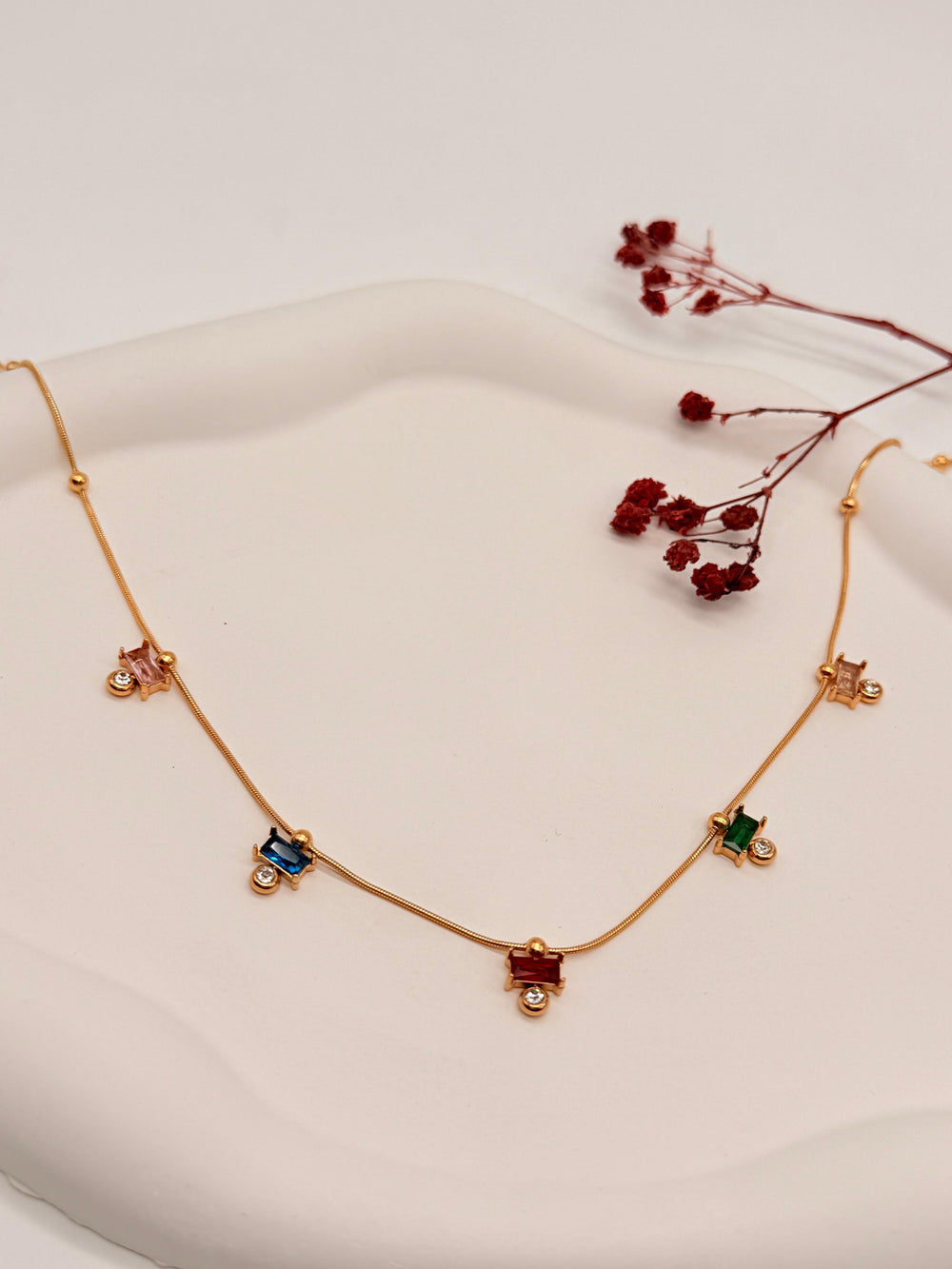 Candy Aura— Anti-Tarnish Necklace