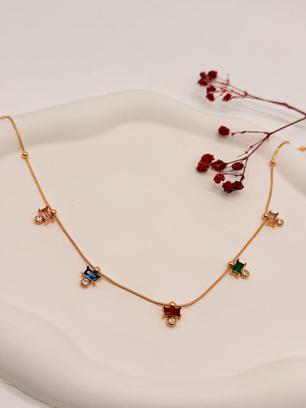 Candy Aura— Anti-Tarnish Necklace