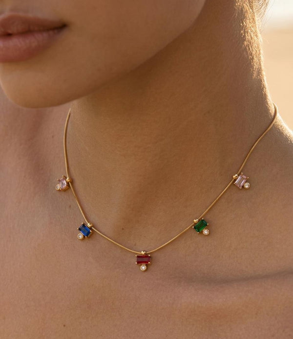 Candy Aura— Anti-Tarnish Necklace