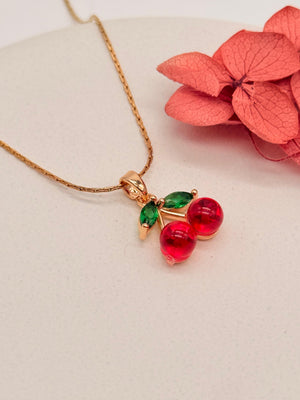Cherry On Top — Anti-Tarnish Necklace