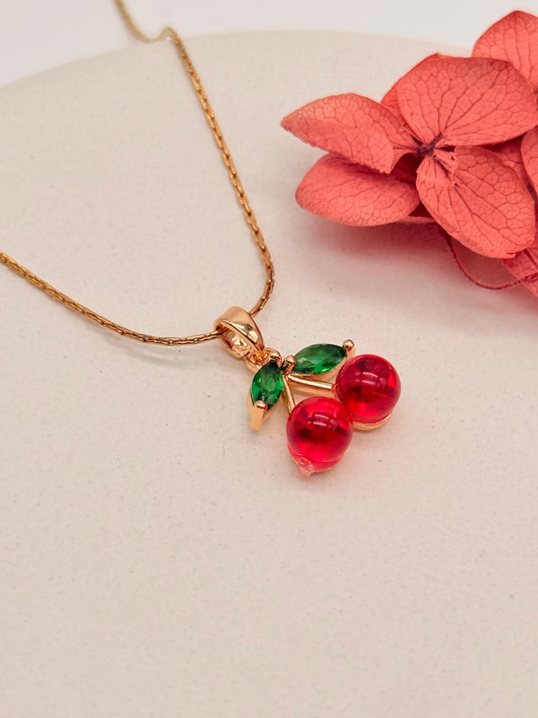 Cherry On Top — Anti-Tarnish Necklace