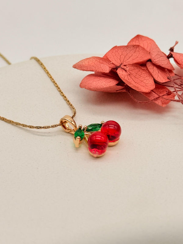 Cherry On Top — Anti-Tarnish Necklace