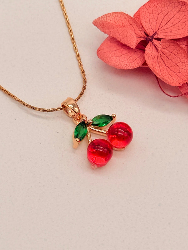 Cherry On Top — Anti-Tarnish Necklace