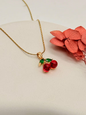 Cherry On Top — Anti-Tarnish Necklace