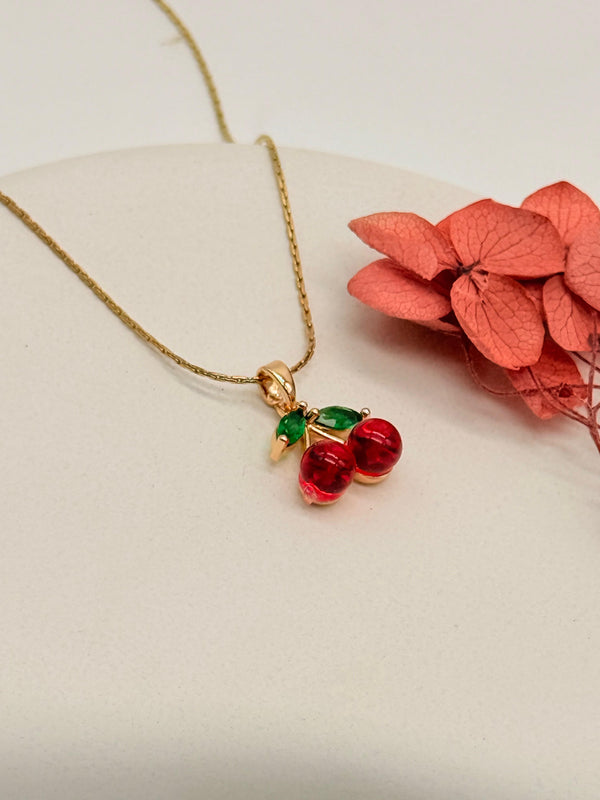 Cherry On Top — Anti-Tarnish Necklace