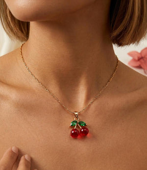 Cherry On Top — Anti-Tarnish Necklace