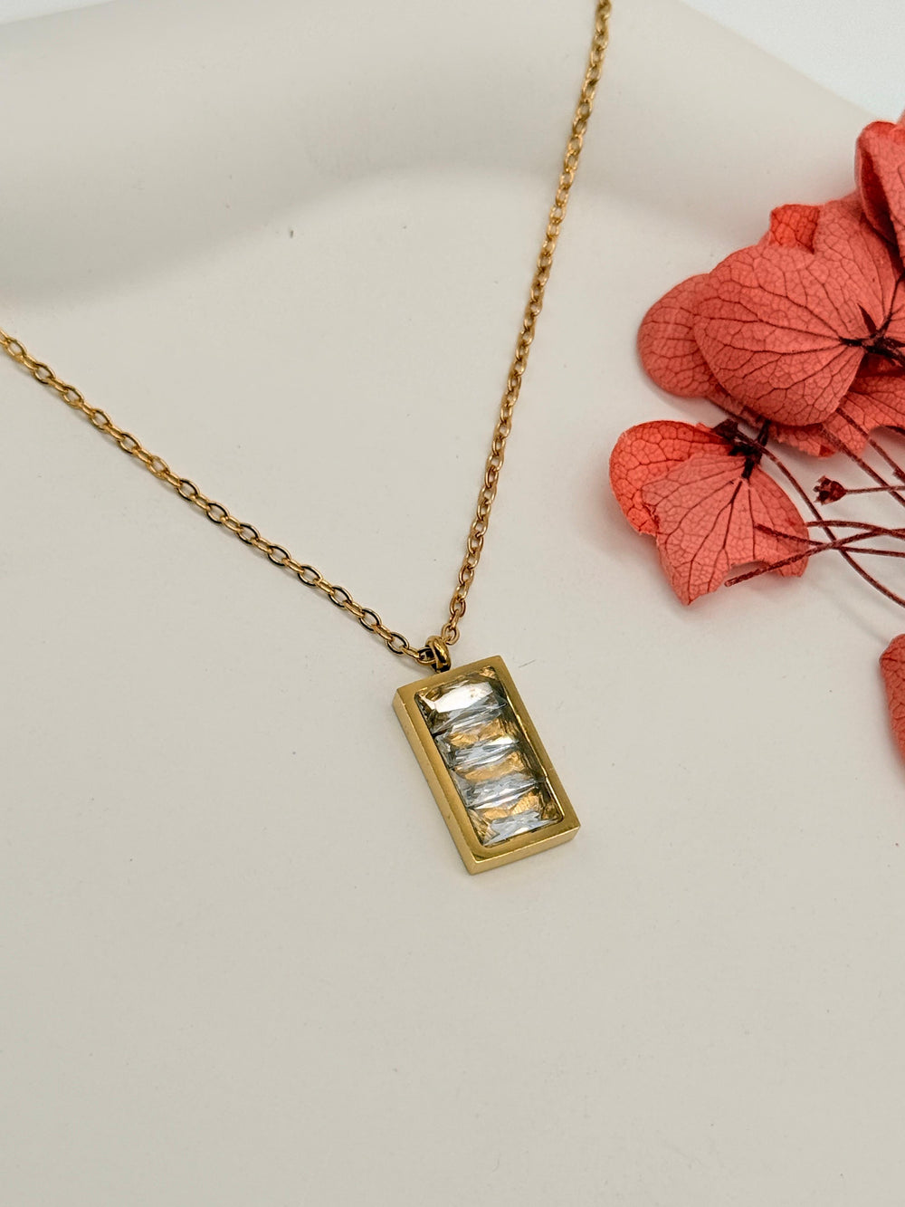 Crystal Code — Anti-Tarnish Necklace