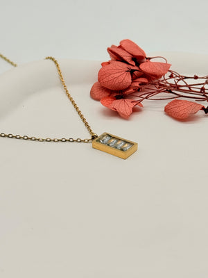 Crystal Code — Anti-Tarnish Necklace