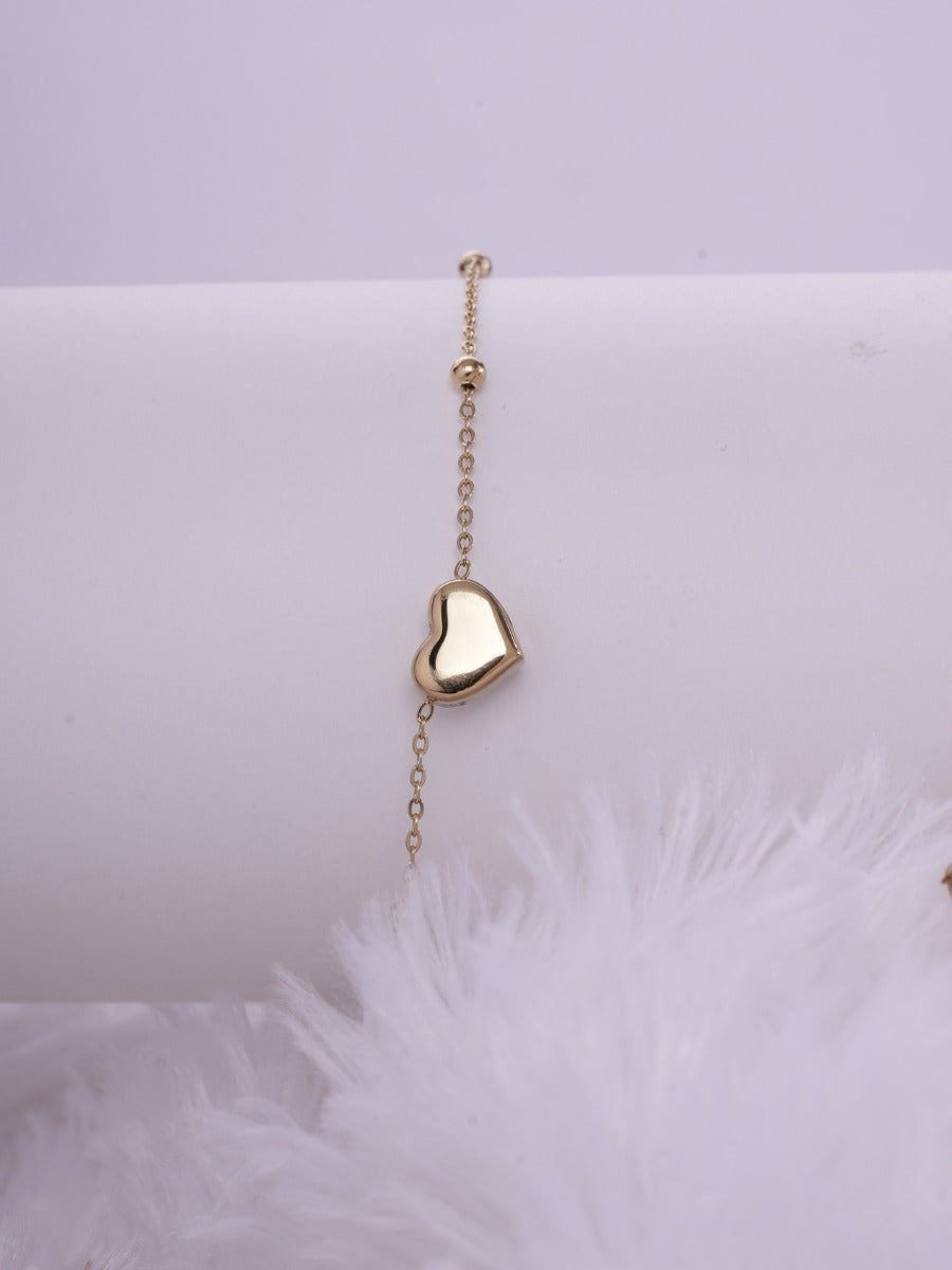 Heartfelt Hue – Anti Tarnish Anklet