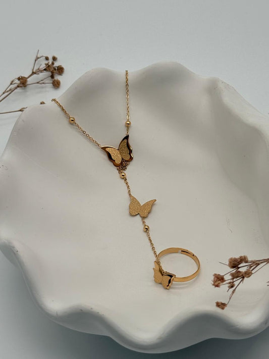 Soul Wings – Adjustable Anti Tarnish Hand Chain