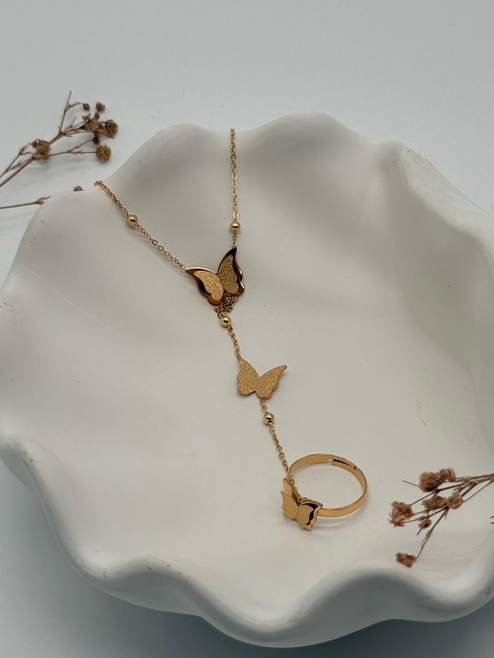 Soul Wings – Adjustable Anti Tarnish Hand Chain