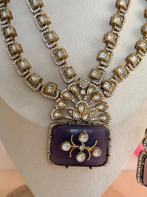 Royal Radiance – Blush Mossonite Set