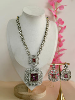Ornate Elegance – Mossonite Royal Amethyst