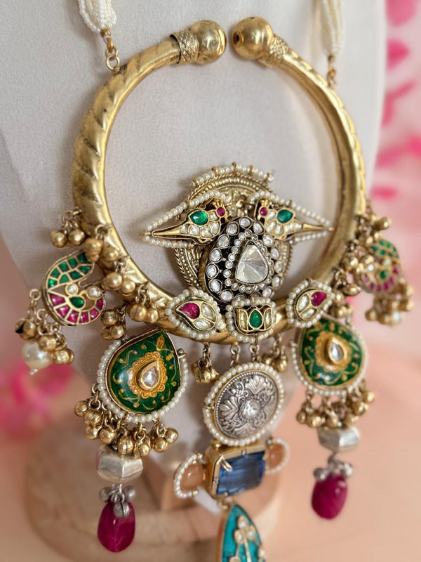 Imperial Charm Pachi Kundan Hasli