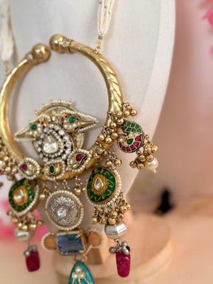 Imperial Charm Pachi Kundan Hasli