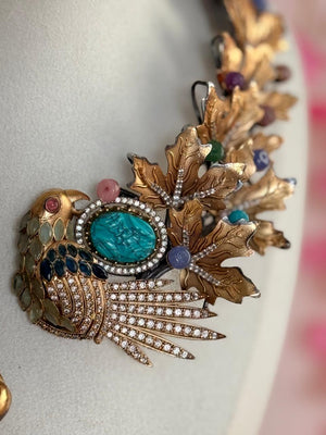 Wings of Royalty Hasli Set With Earcuffs