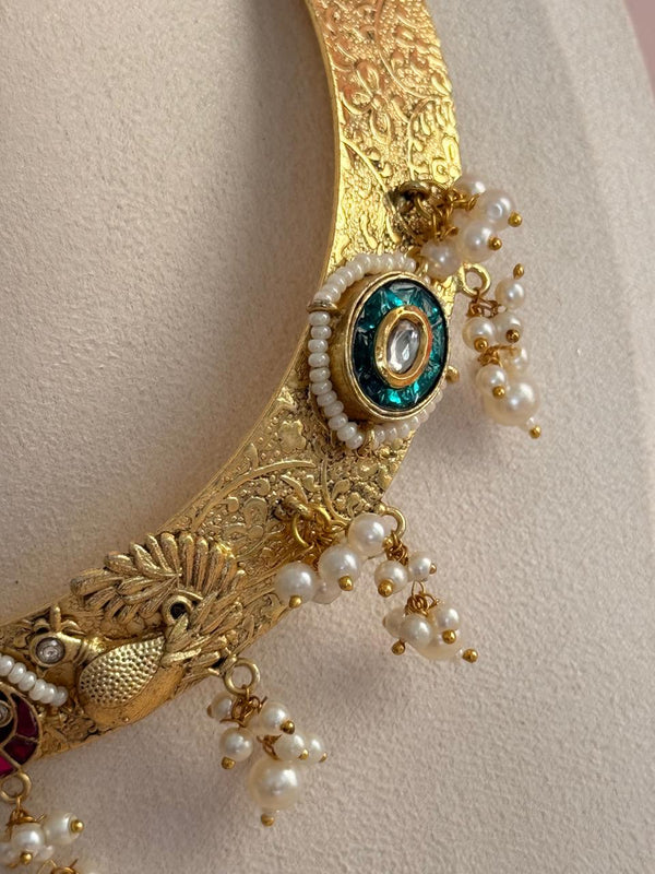 Mystic Heirloom Jadau Hasli - Rosy Dawn Radiance