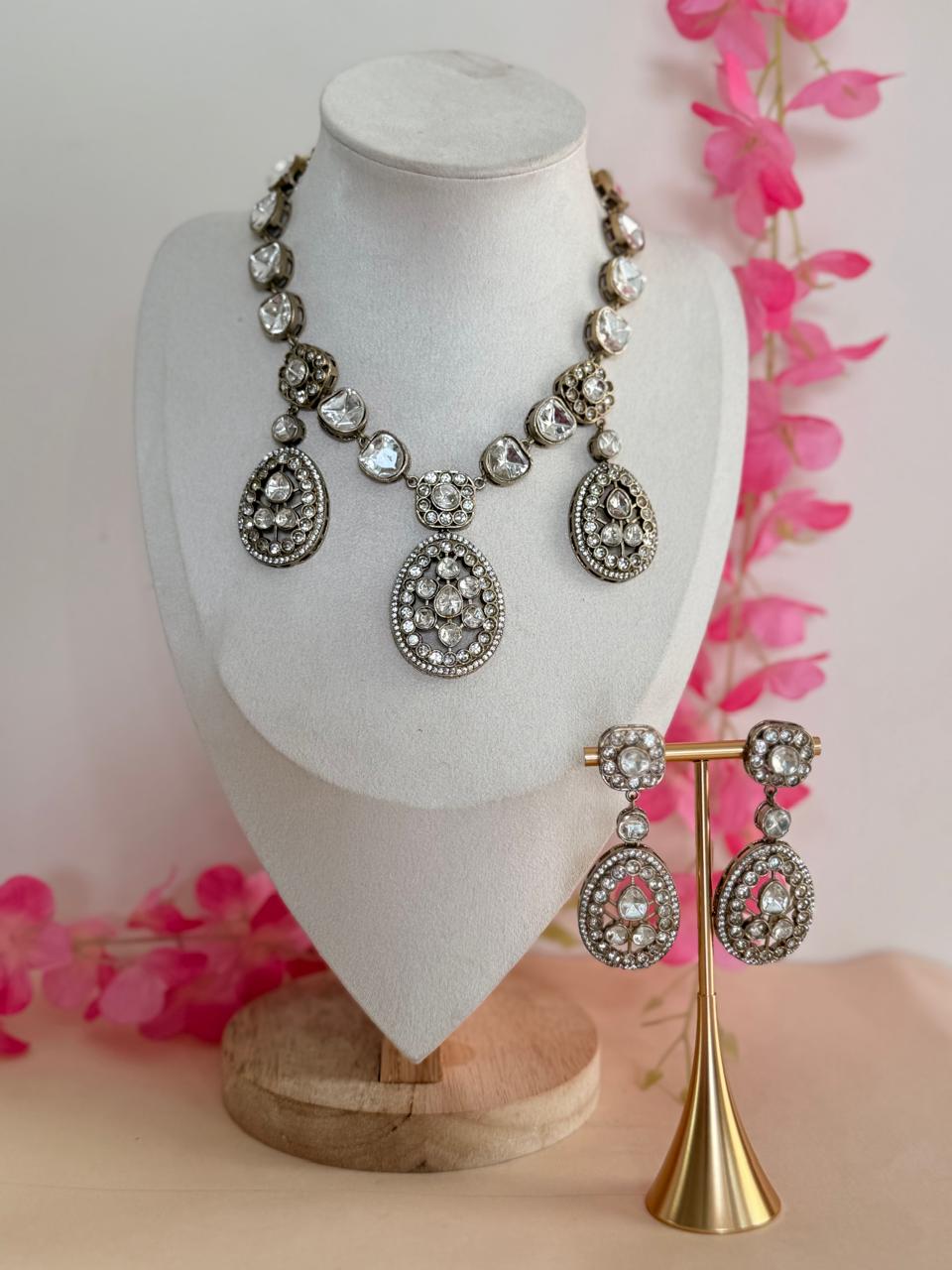 Majestic Mirage – Mossonite Necklace Set