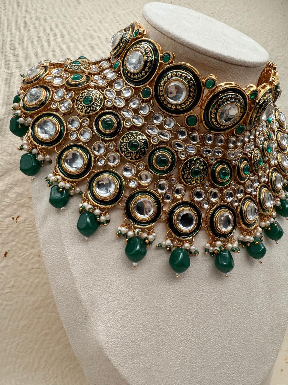 Rajnoor Haar – Kundan Replica Bridal Set