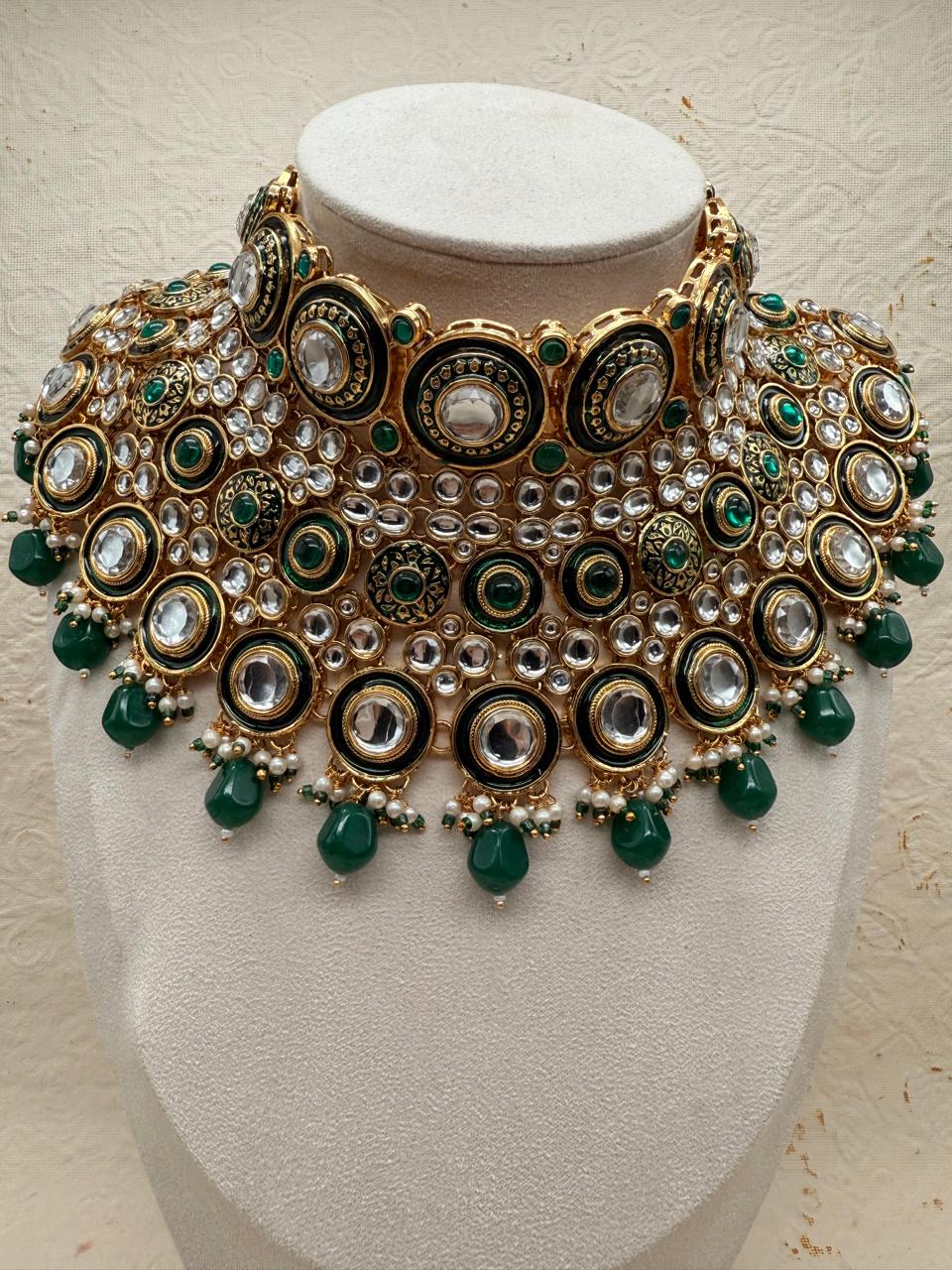 Rajnoor Haar – Kundan Replica Bridal Set