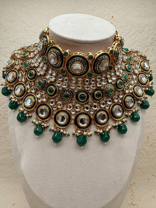 Rajnoor Haar – Kundan Replica Bridal Set