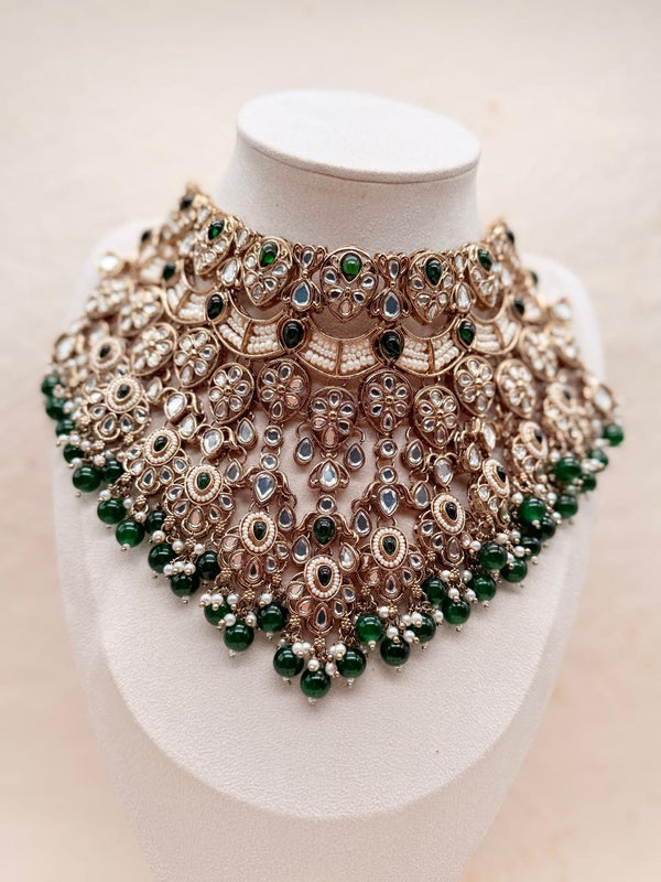 Rajmohika Kundan Bridal Set