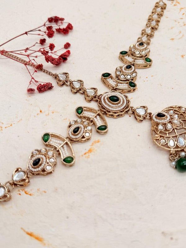 Rajmohika Kundan Bridal Set