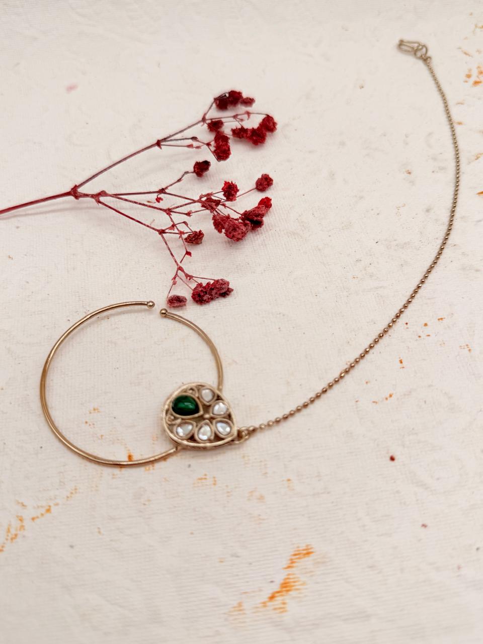 Rajmohika Kundan Replica Bridal Set