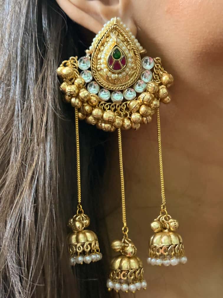 Chandrika - Kashmiri Earrings