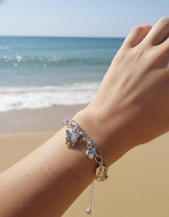 GlimmHer – Layered Charm Bracelet