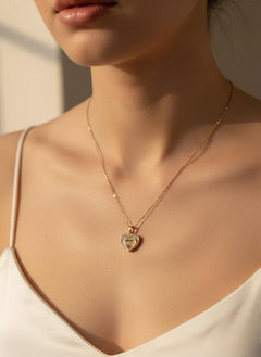 Lumière  – Heart-Shaped Love Pendant Necklace ✨