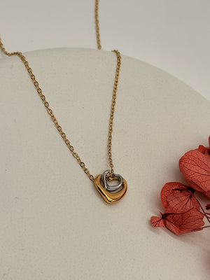 Harmony Hearts — Anti-Tarnish Necklace