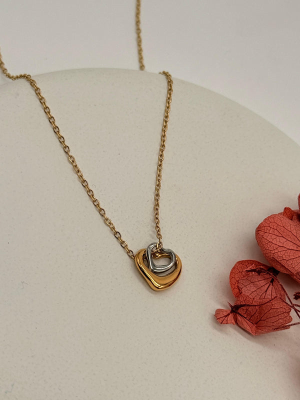 Harmony Hearts — Anti-Tarnish Necklace