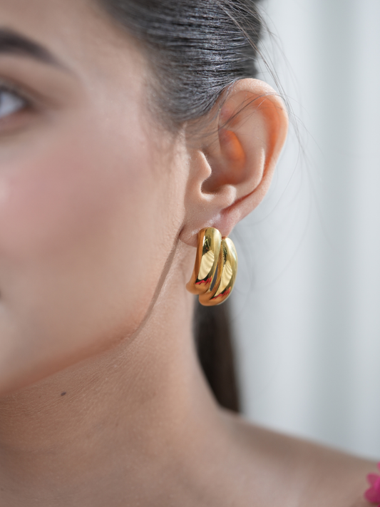 Bold Knot – Anti Tarnish Earrings