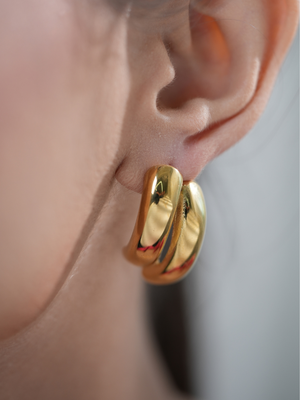 Bold Knot – Anti Tarnish Earrings