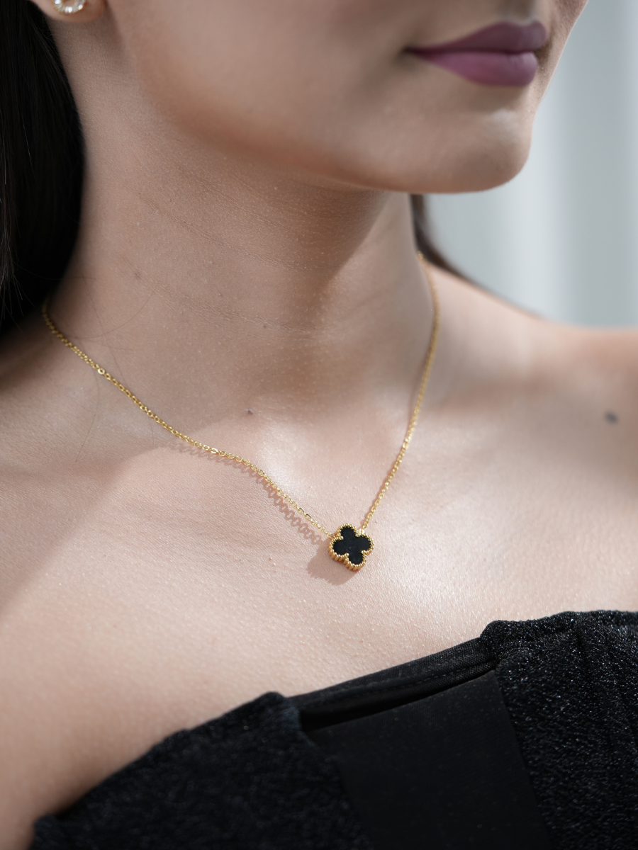Clover Vybz – Anti Tarnish Necklace