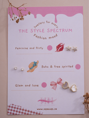 Stardust Dreams Anti Tarnish Earring Trio