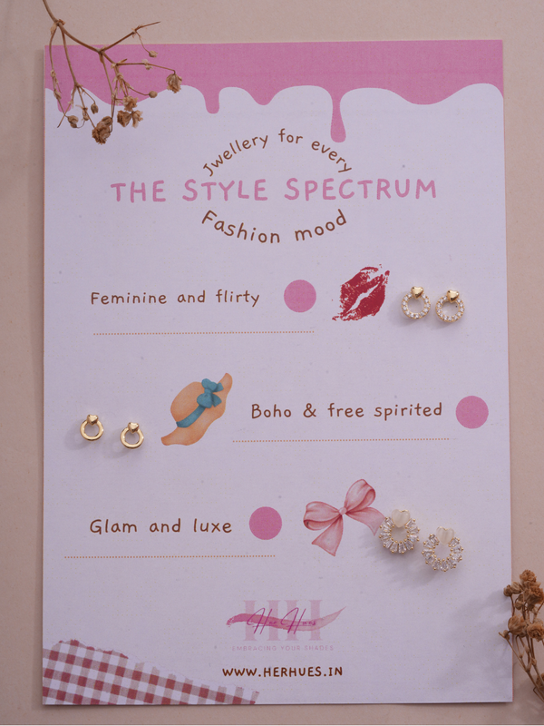 Circle of Charm Anti Tarnish Earring Trio