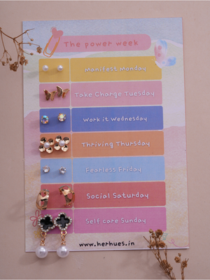 Days of Glam Weekly Earring Collection