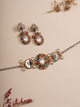 Celestial Aurora Multi-Gem Choker & Earrings Set