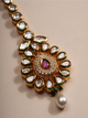 Classic Kundan Pearl Drop Maang Tika