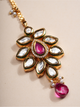 Ruby Blossom – Kundan Maang Tikka
