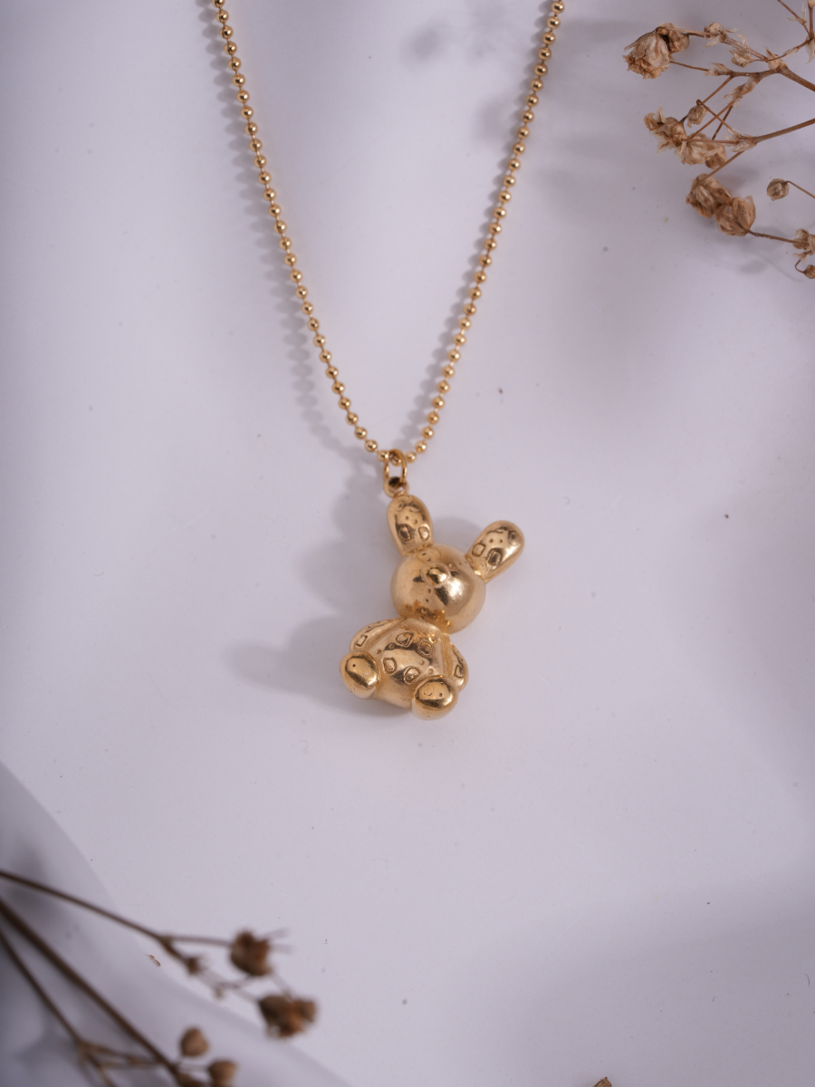 Teddy Twirl – Anti-Tarnish Necklace