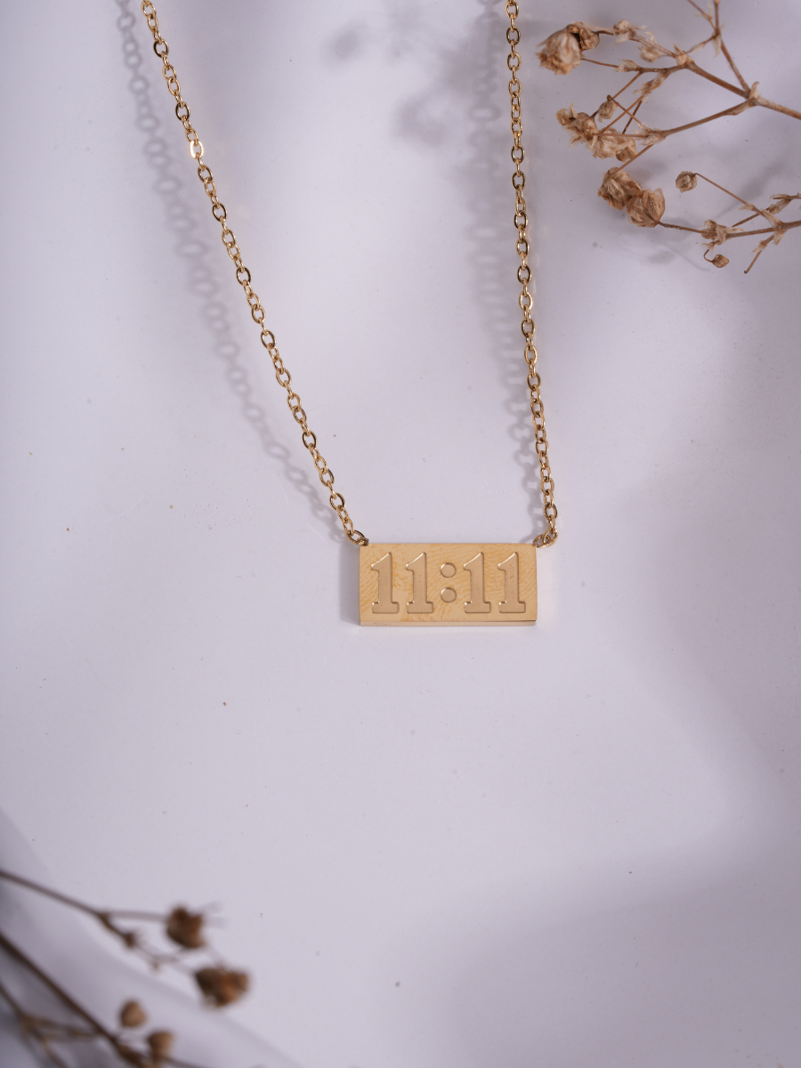 Divine Whisper – Eternal Glow Anti-Tarnish Gold Necklace