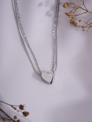 Eclipsed Heart – Anti Tarnish Necklace