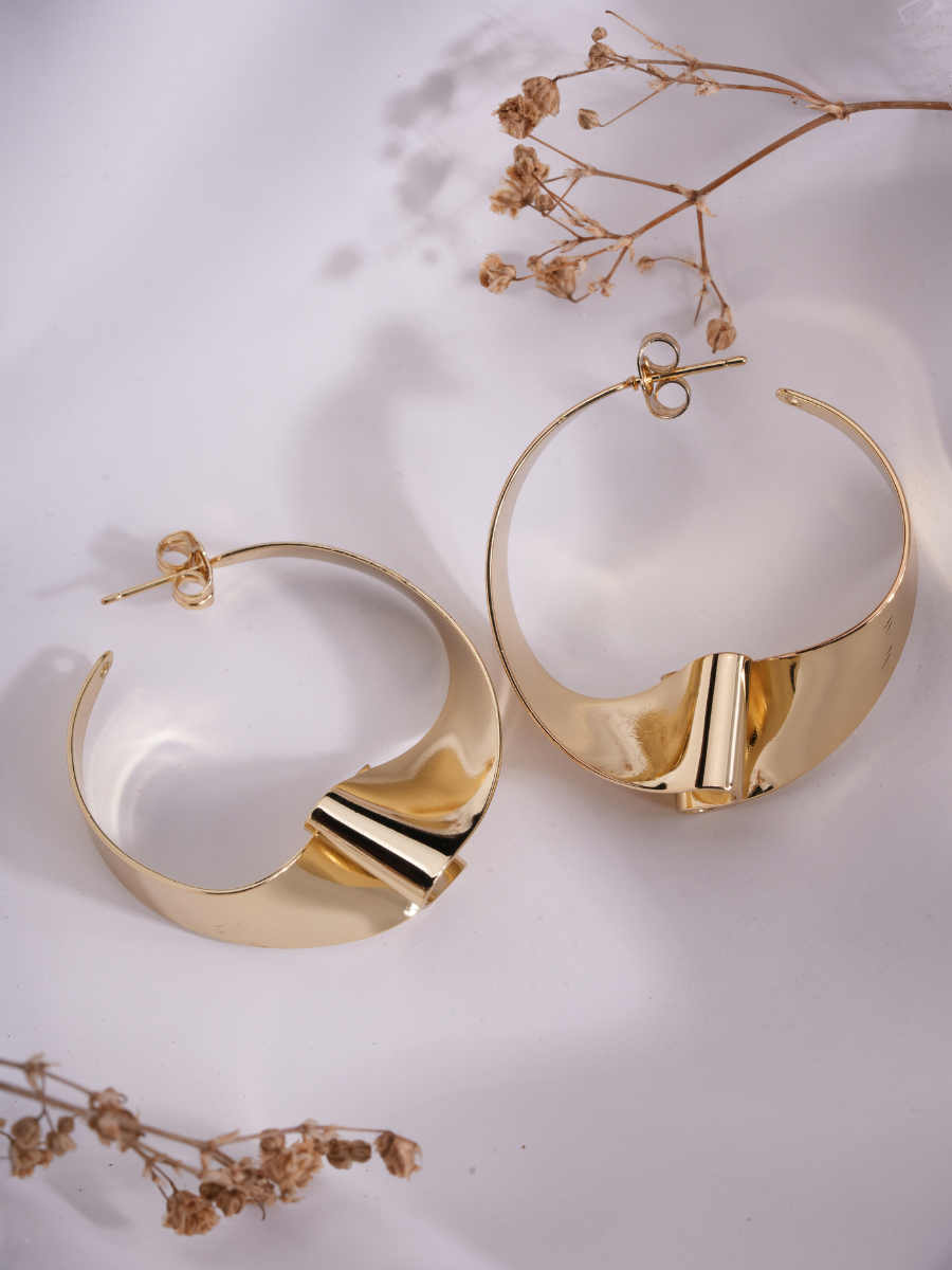 Vogue Sway – Anti Tarnish Hoops