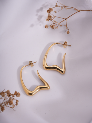 Liquid Luxe – Anti Tarnish Hoops