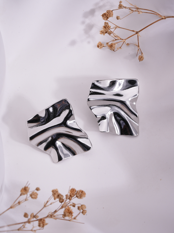 Silver Haze – Anti Tarnish Earrings