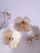 Blossom Glow – Anti Tarnish Earrings ( Gold )