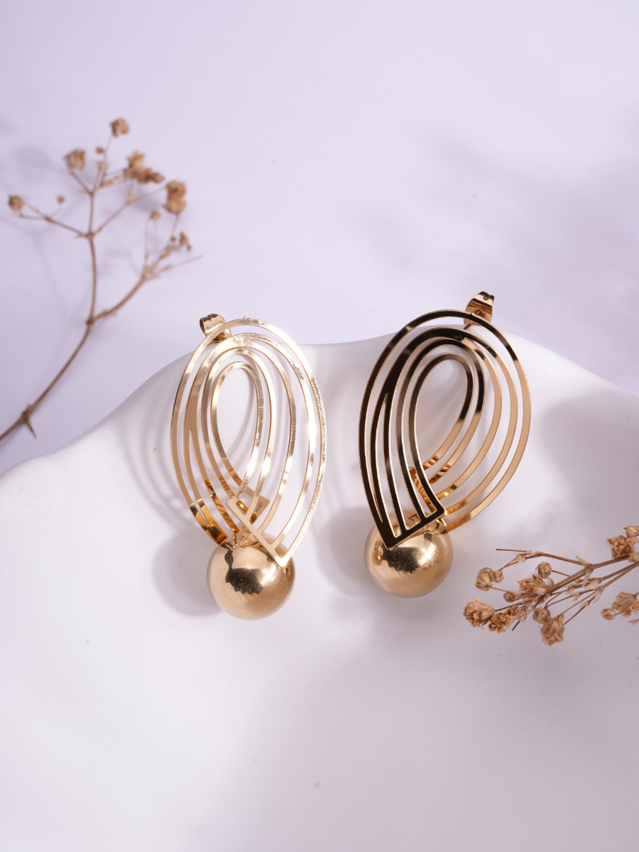 Orbit Drops – Anti-Tarnish Earrings